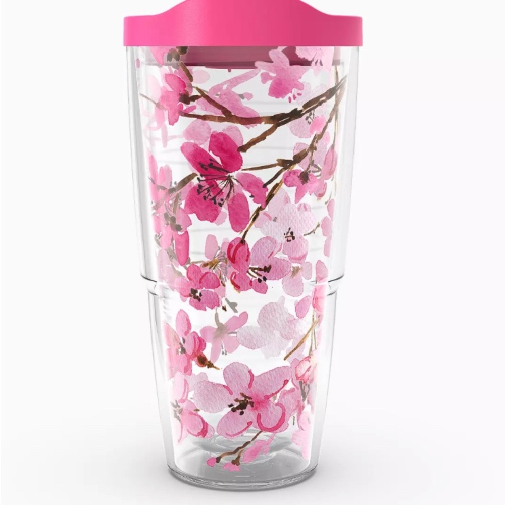 ✨⚡️💥Tervis Japanese Cherry Blossom 24 oz Tumbler with Lid